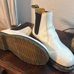 White Doc Marten Chelsea